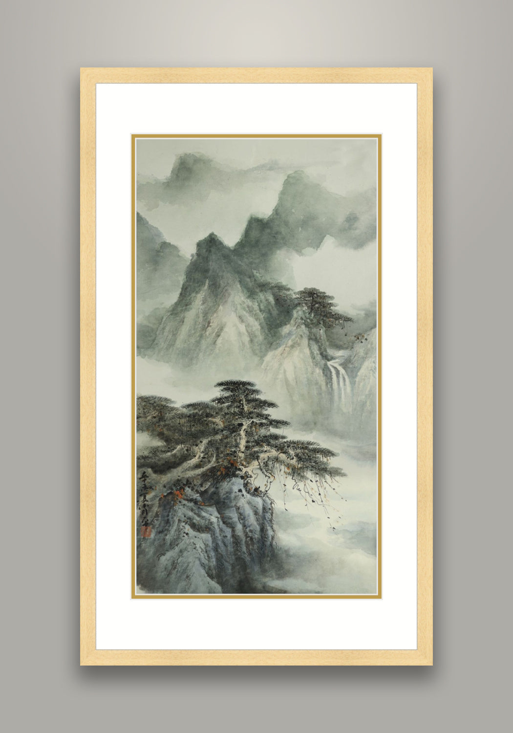 《松》國畫 山水