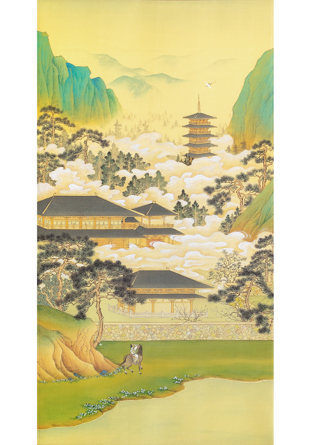 《聖境》 《仙音》《奇境仙蹤》 畫心