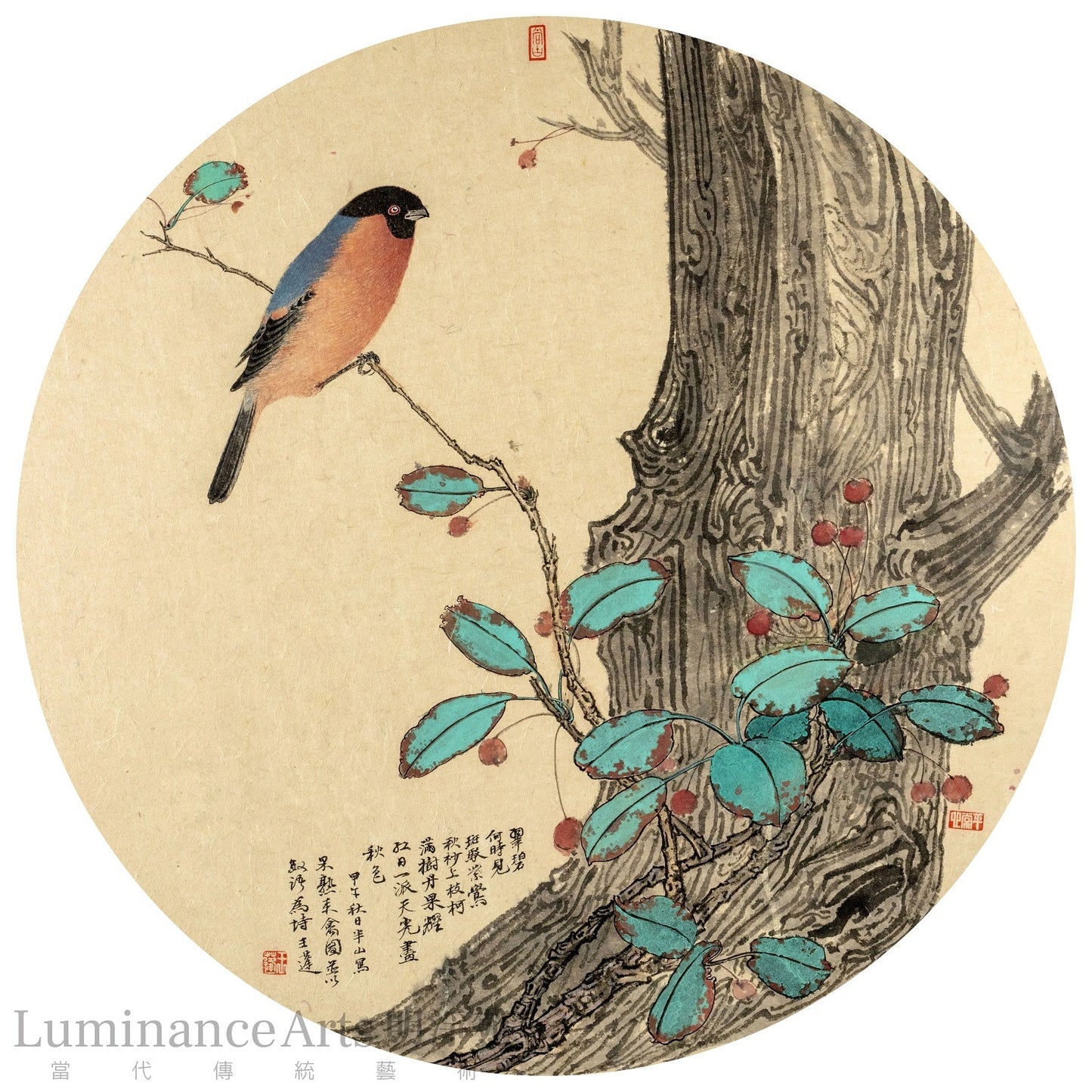 鳥（二）畫心組合