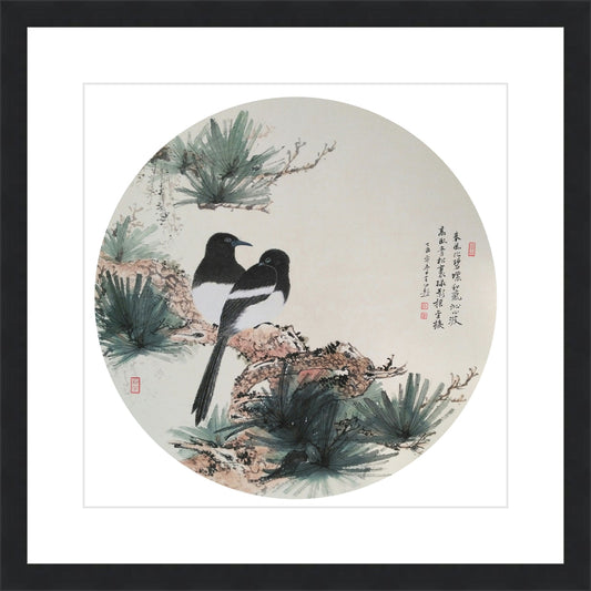 《春風化碧螺》 國畫 花鳥