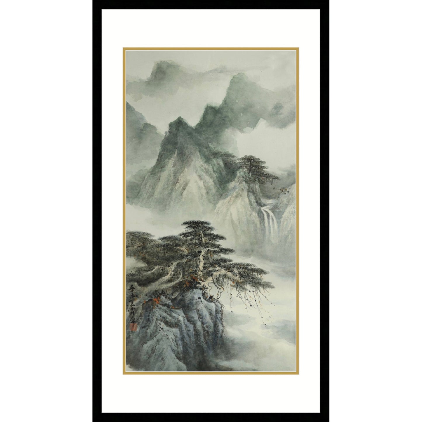 《松》國畫 山水