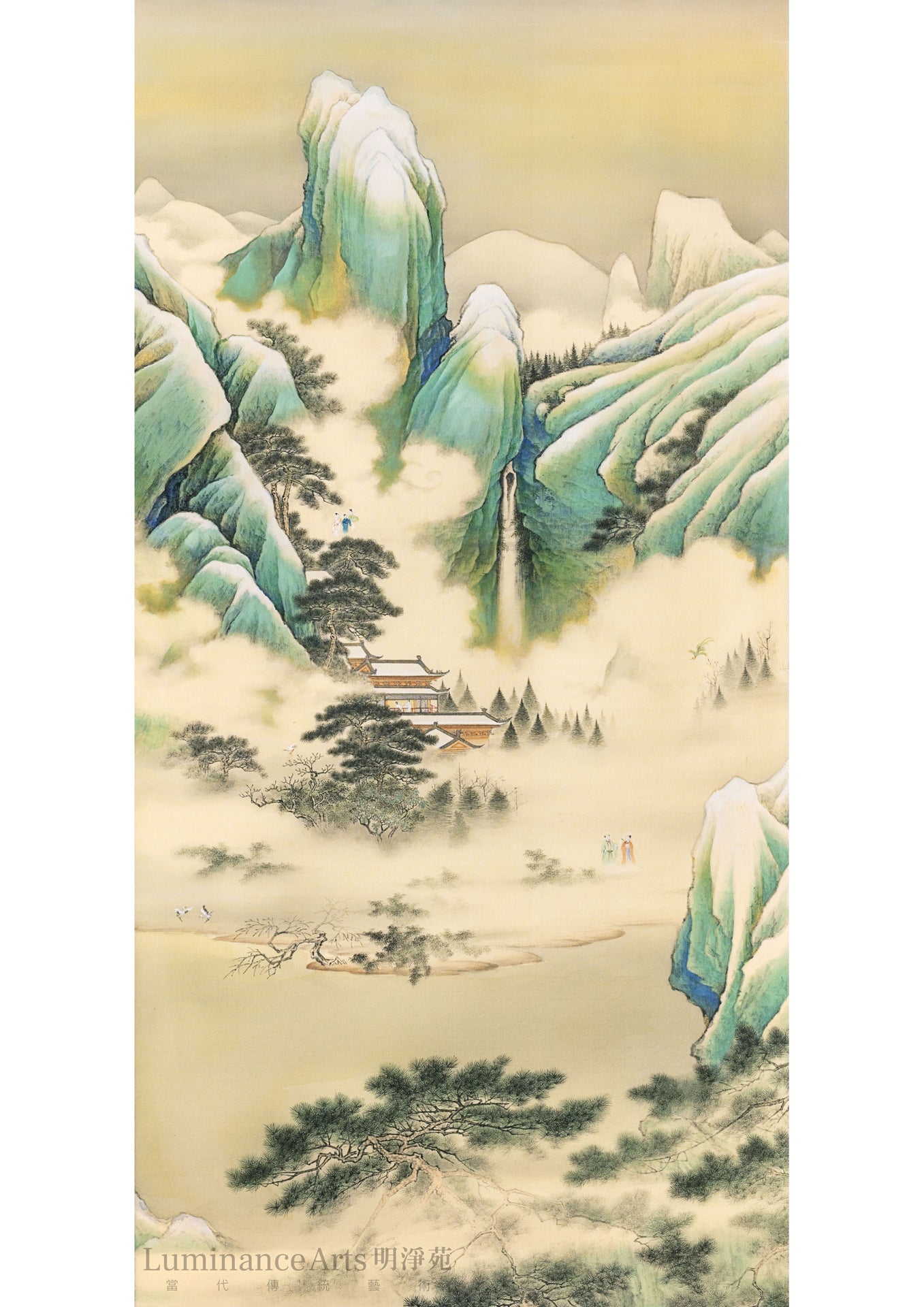 《奇境仙蹤》國畫 山水