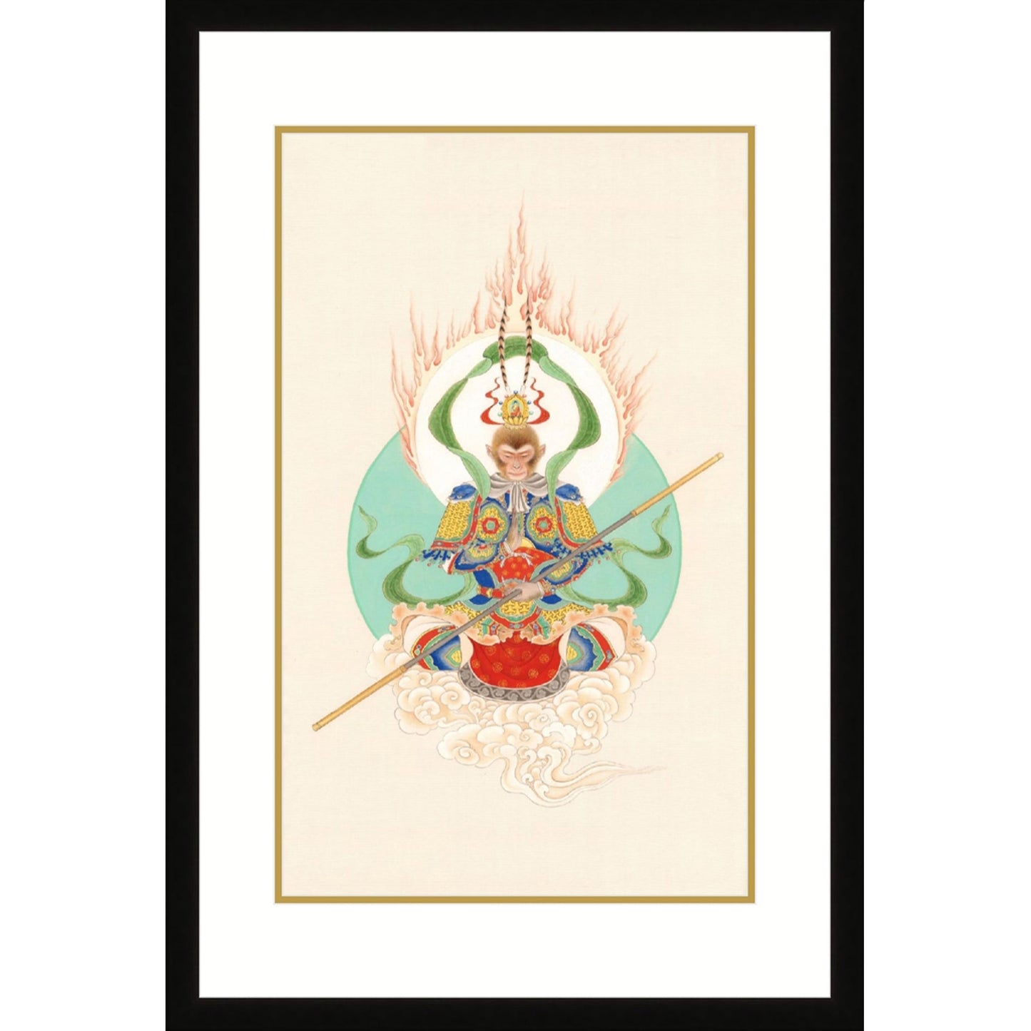 《孫悟空》 國畫 神像