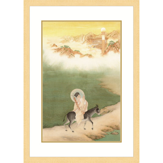 《張果老》 國畫 神像