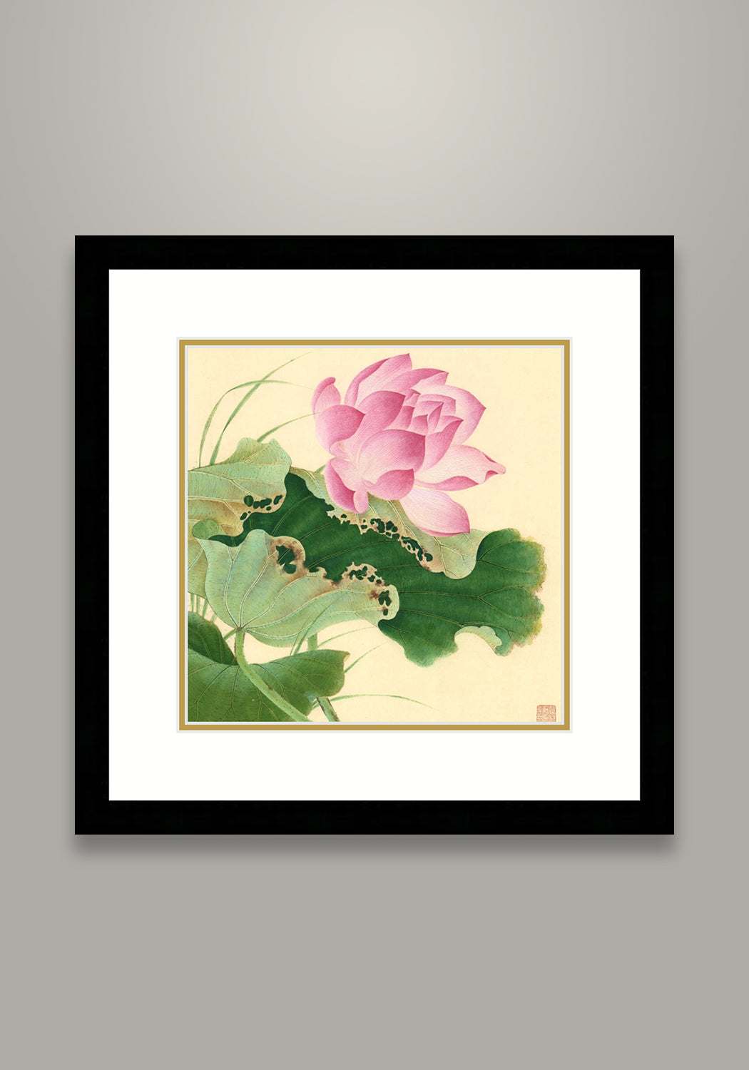 《荷風二》 國畫 花鳥