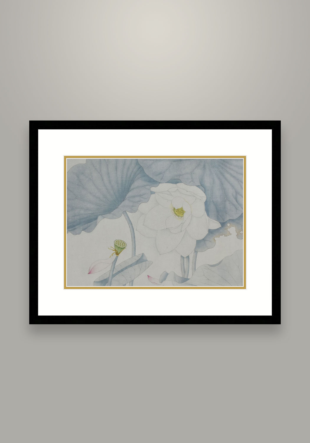《霧》 國畫 花鳥