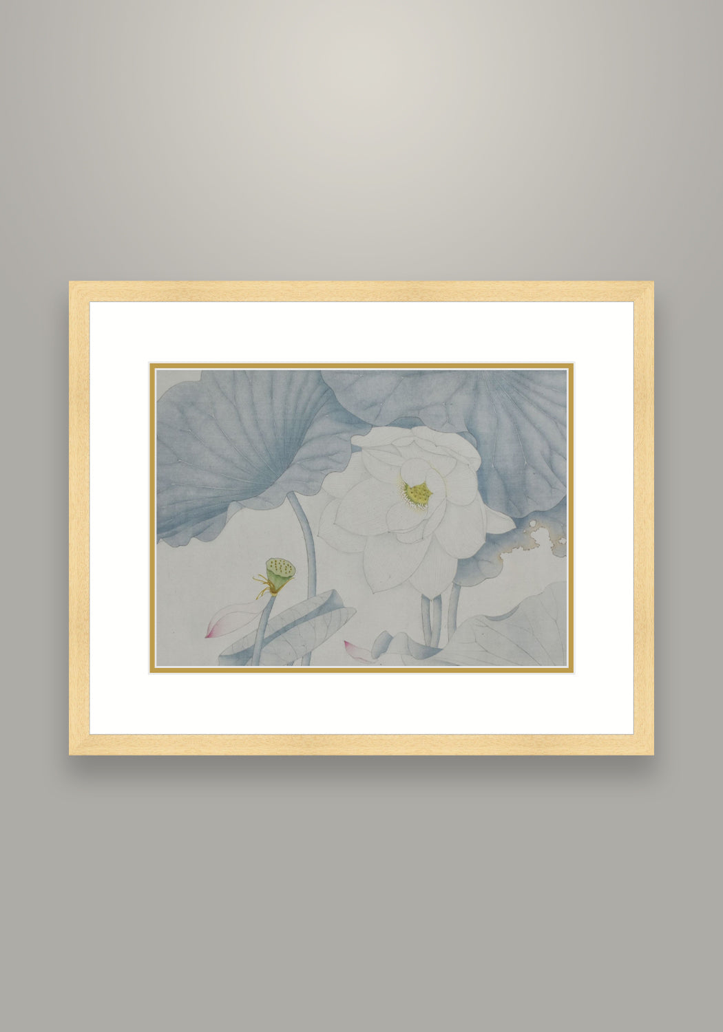 《霧》 國畫 花鳥