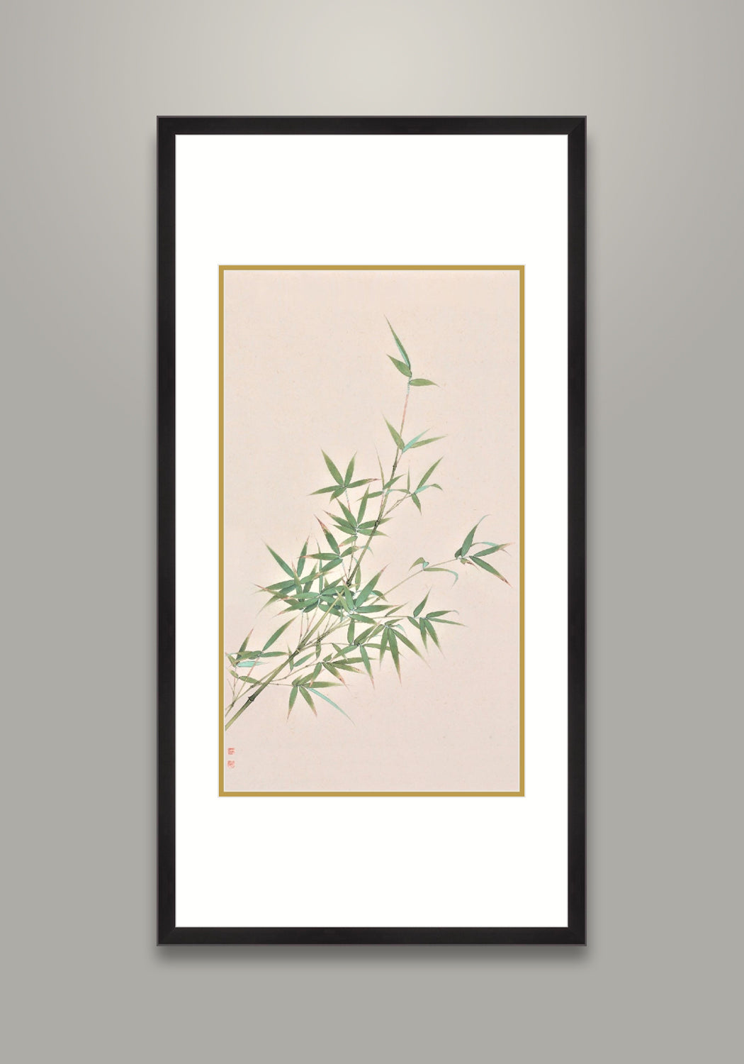 《晴竹图》 國畫 花鳥