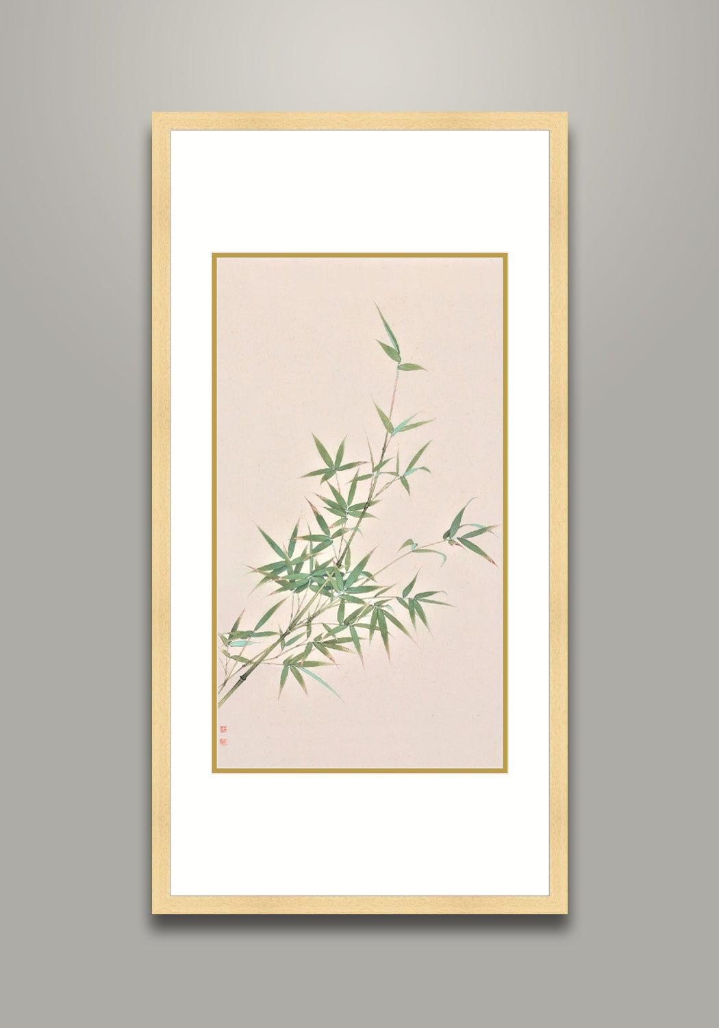 《晴竹图》 國畫 花鳥