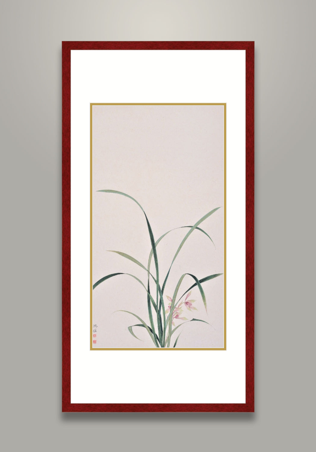 《蘭》國畫 花鳥
