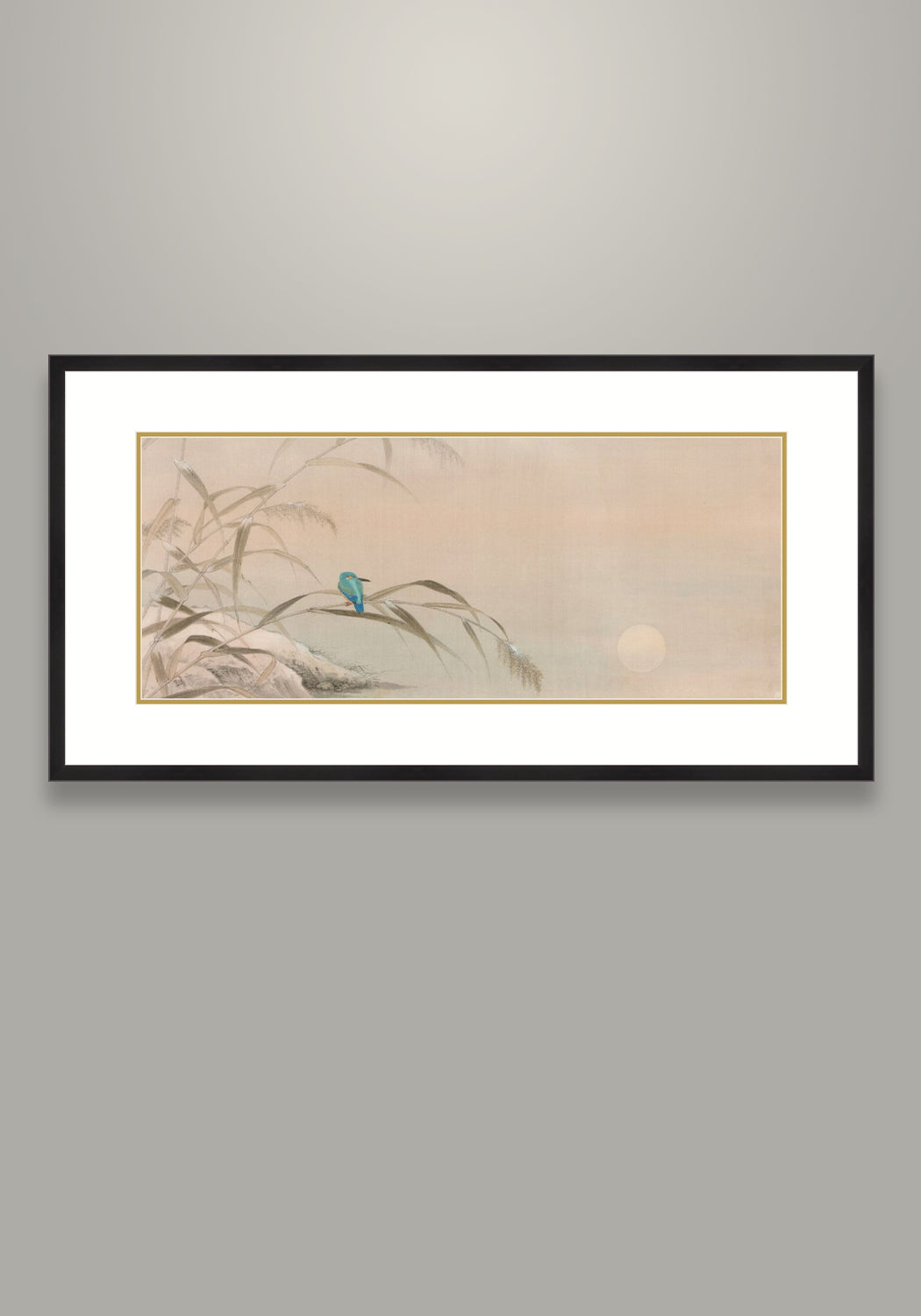 《瀘汀夜月》 國畫 花鳥
