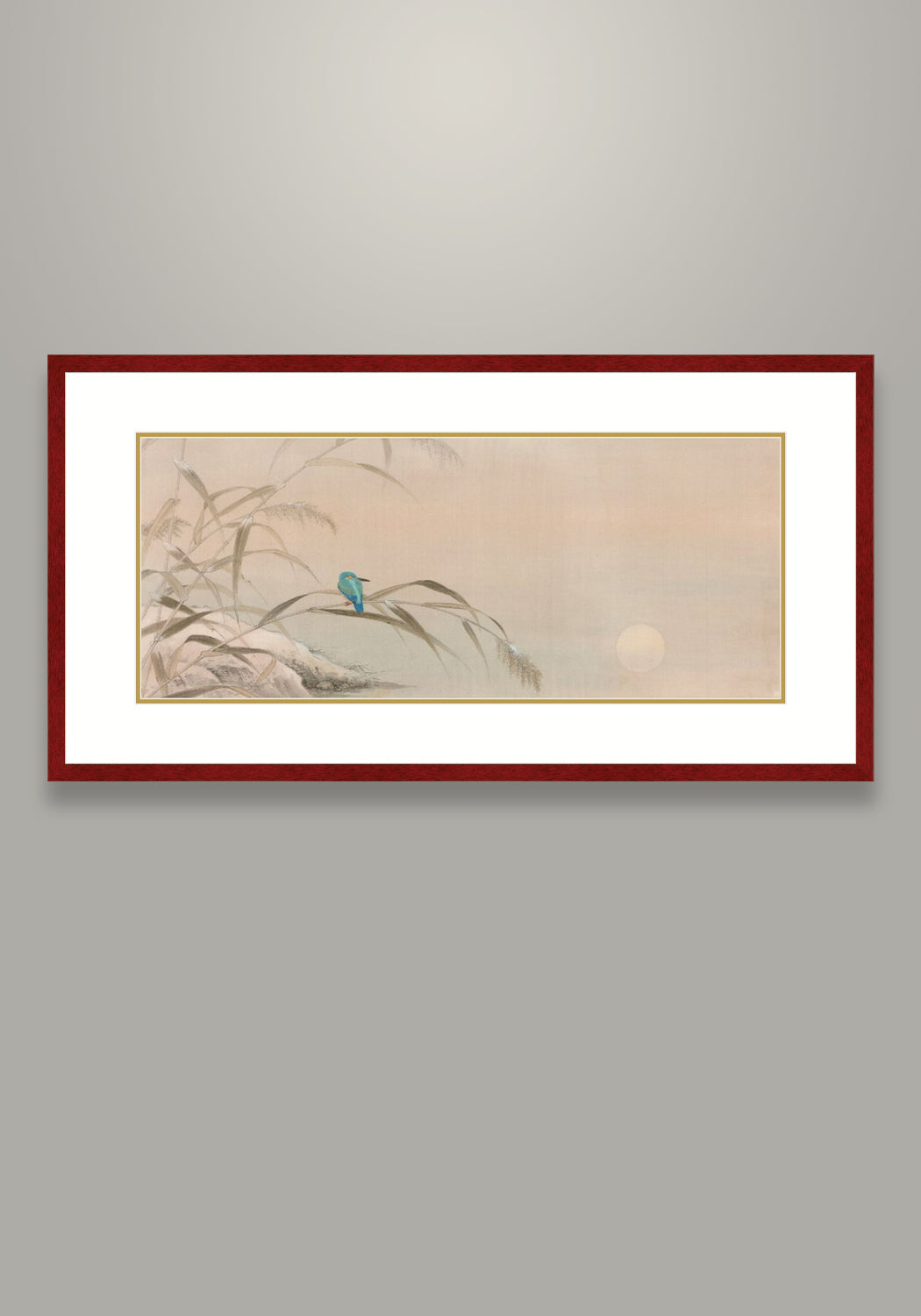 《瀘汀夜月》 國畫 花鳥