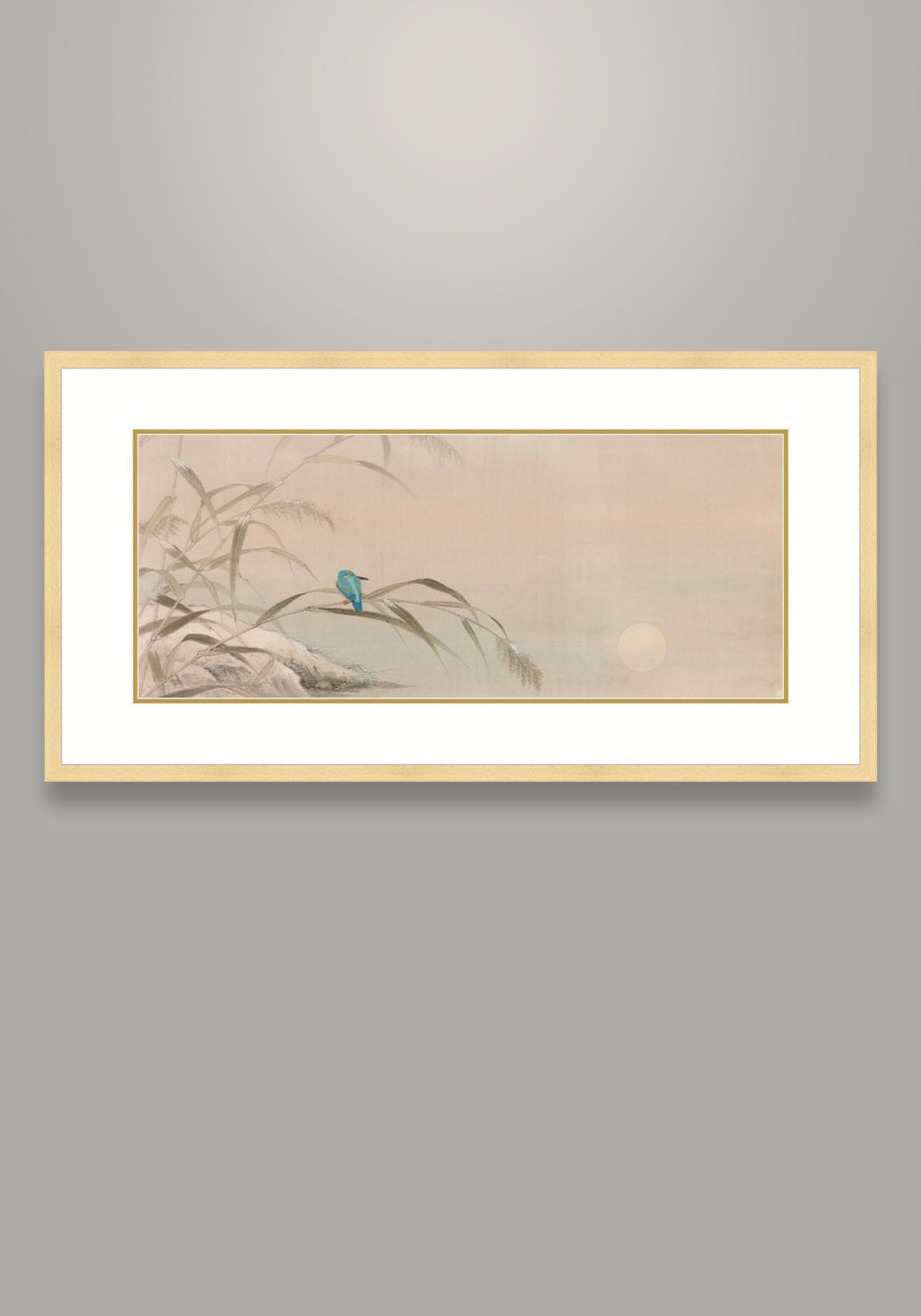 《瀘汀夜月》 國畫 花鳥