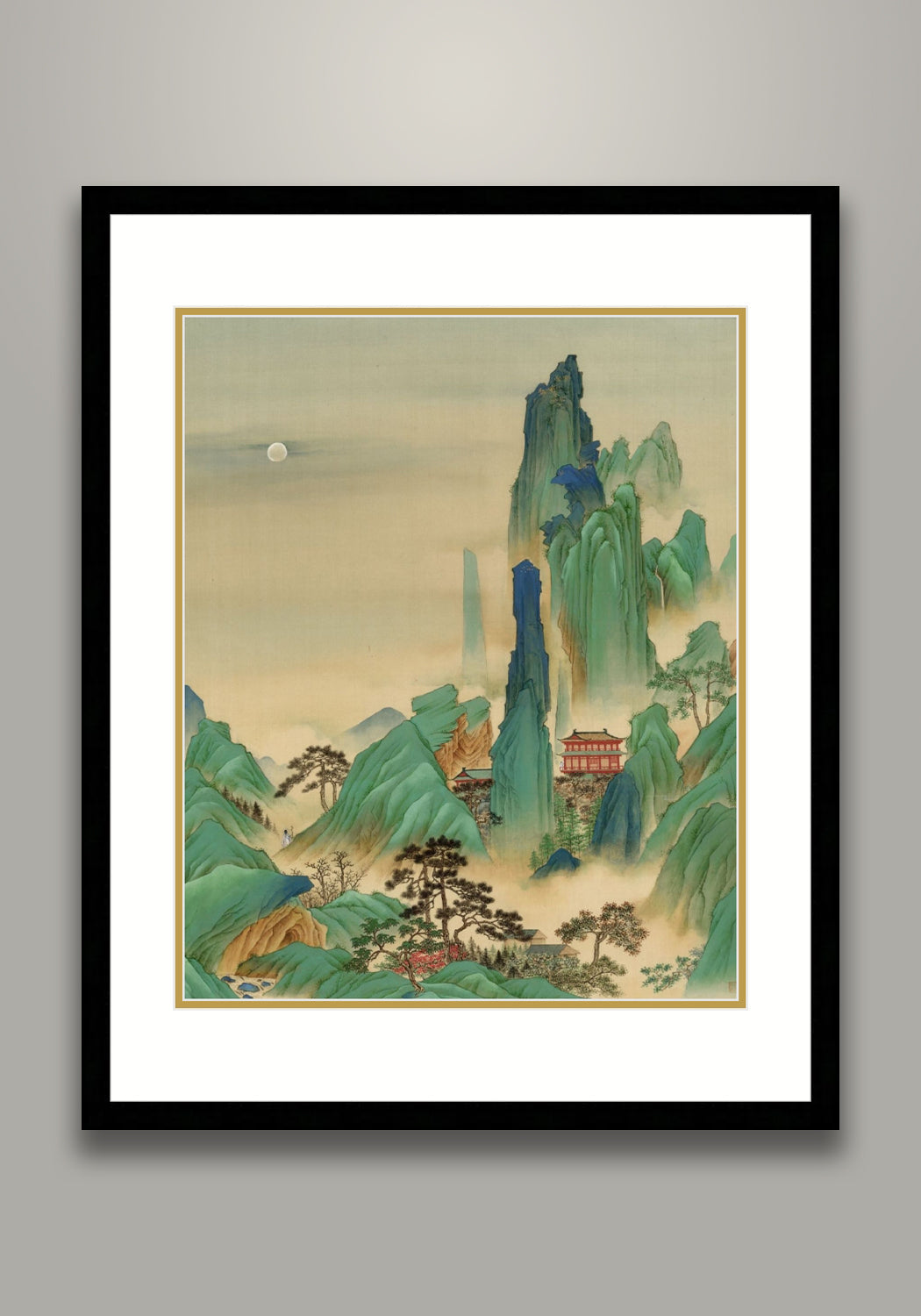 《望團圓》 國畫 山水