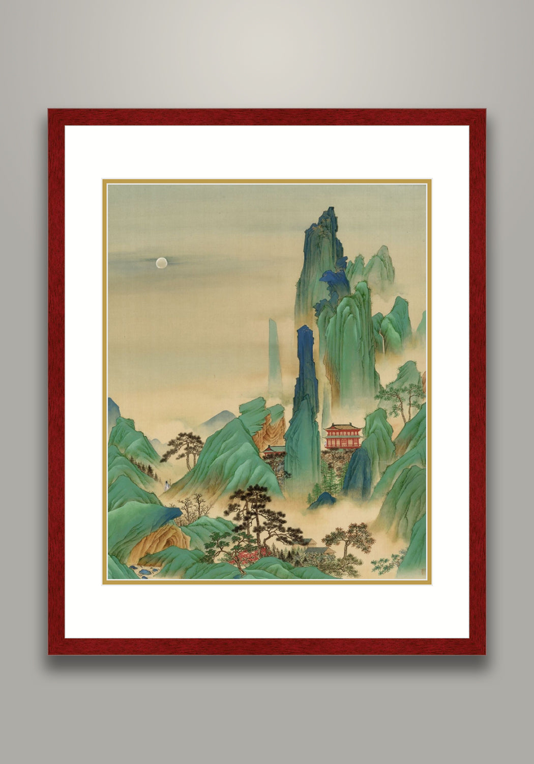 《望團圓》 國畫 山水