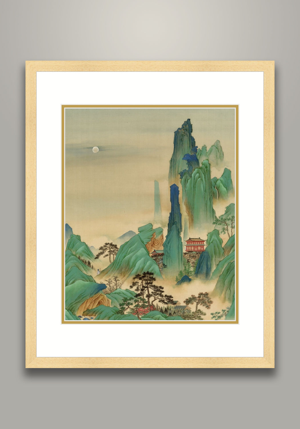 《望團圓》 國畫 山水