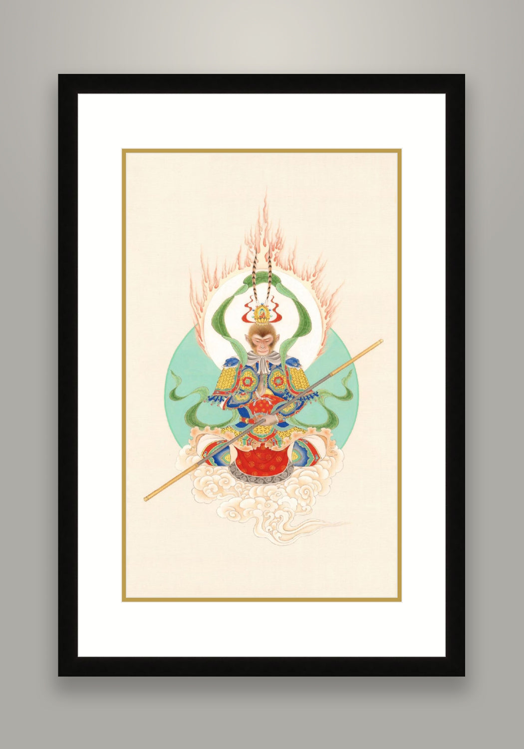 《孫悟空》 國畫 神像