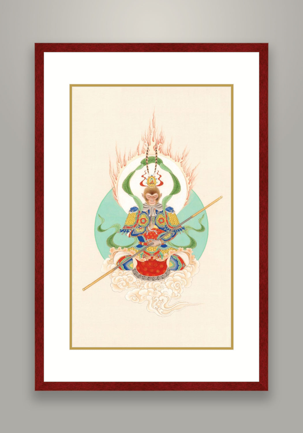 《孫悟空》 國畫 神像