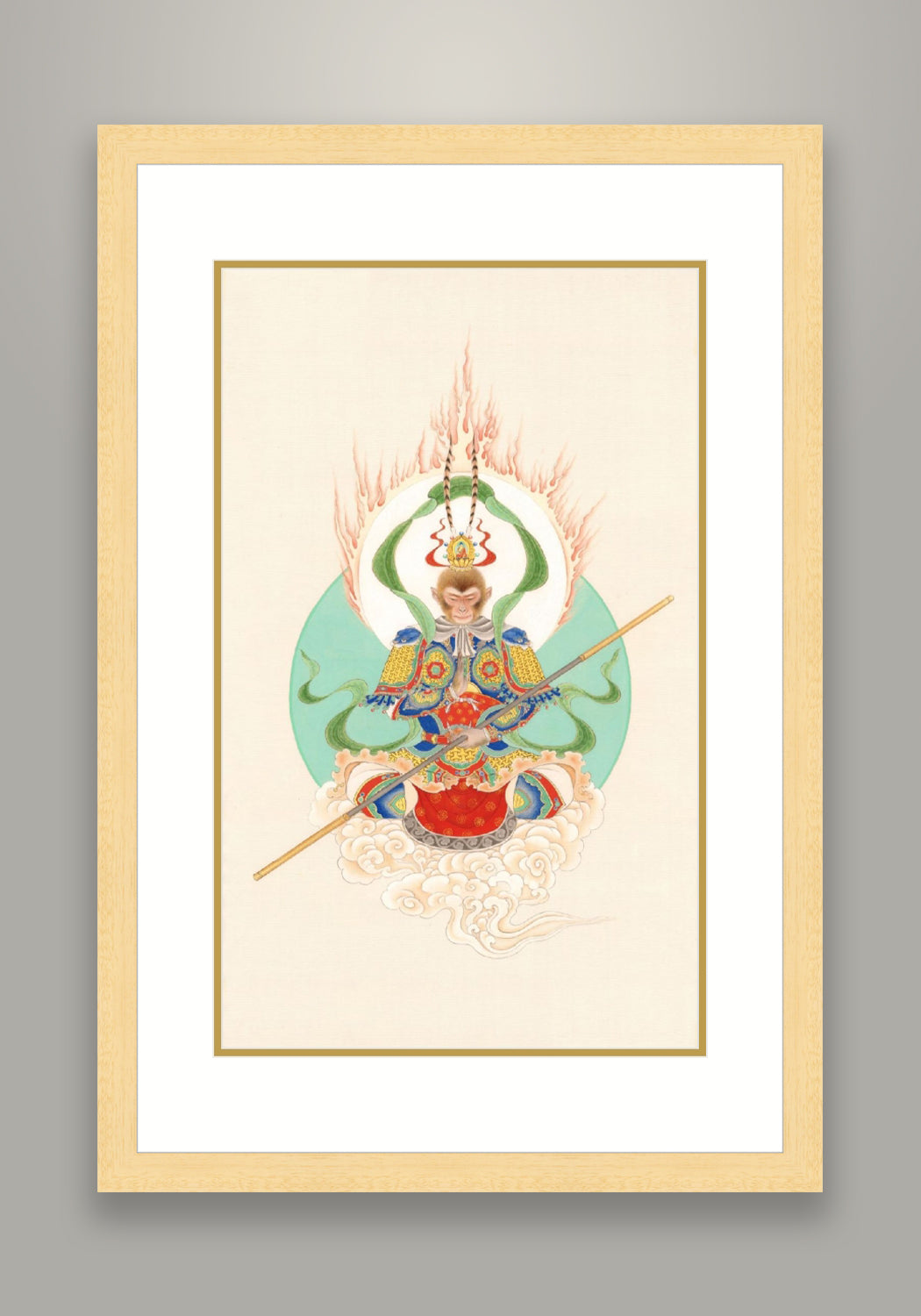 《孫悟空》 國畫 神像