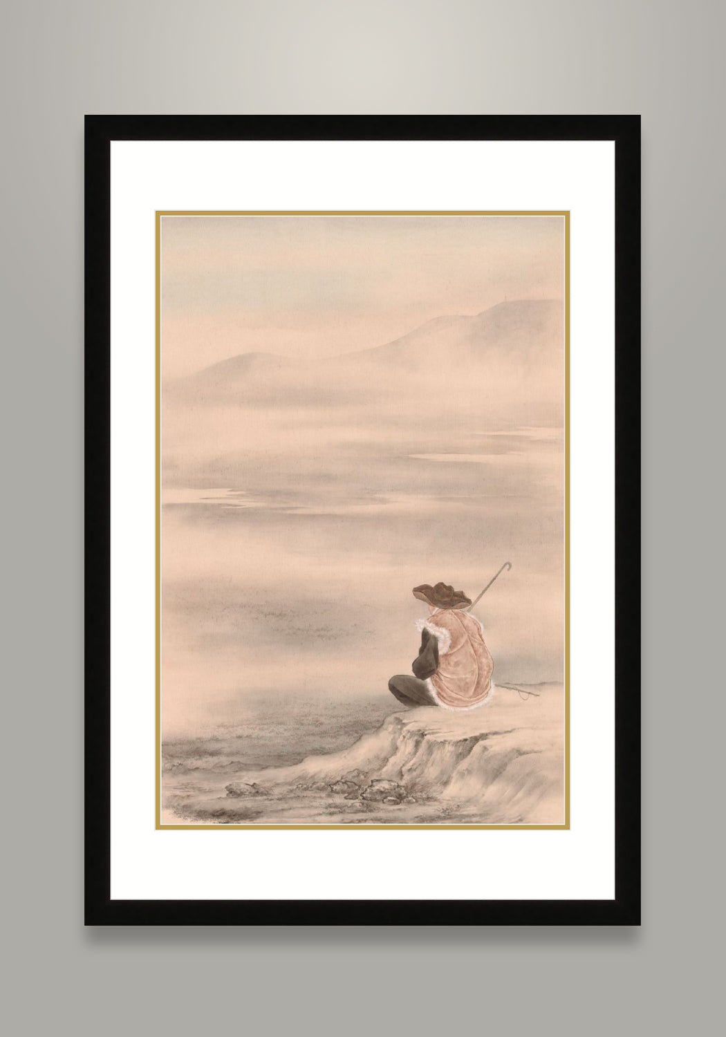 《守護》 國畫 人物