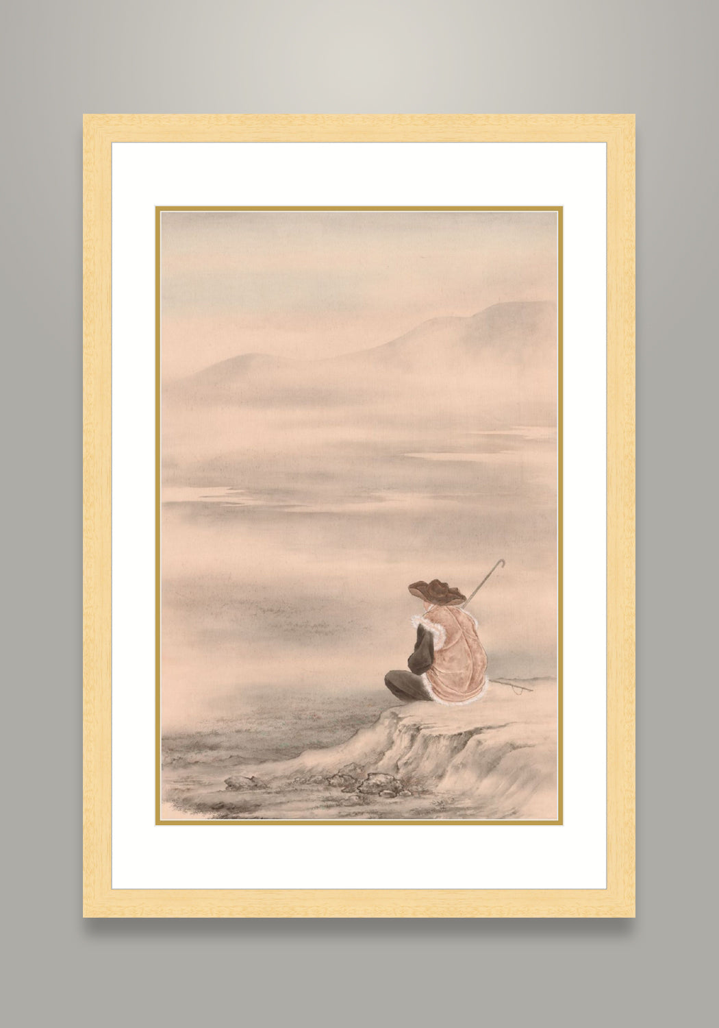 《守護》 國畫 人物