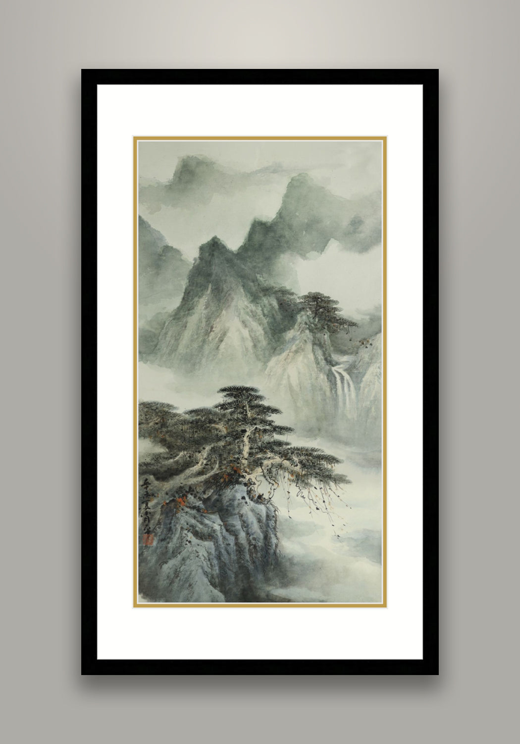 《松》國畫 山水