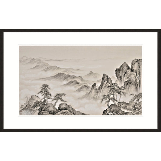 《雲山極目圖》 國畫 山水