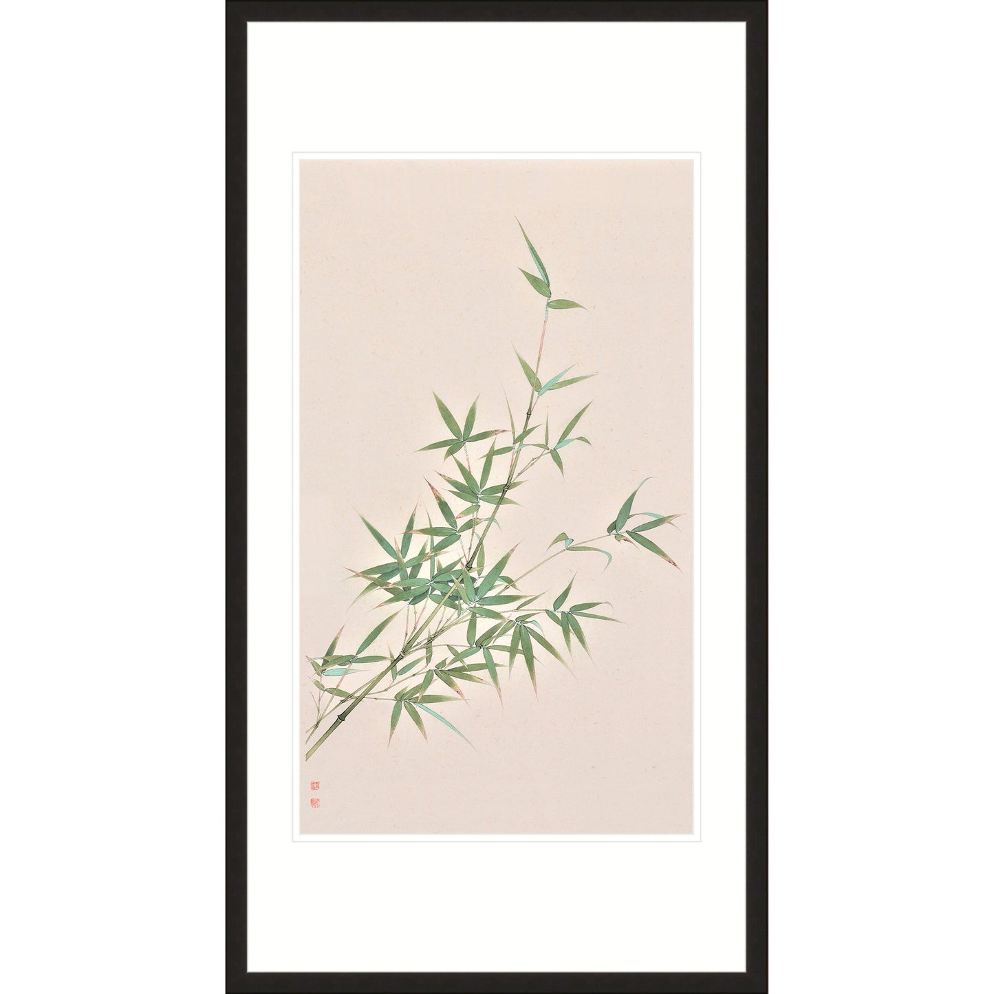 《晴竹图》 國畫 花鳥