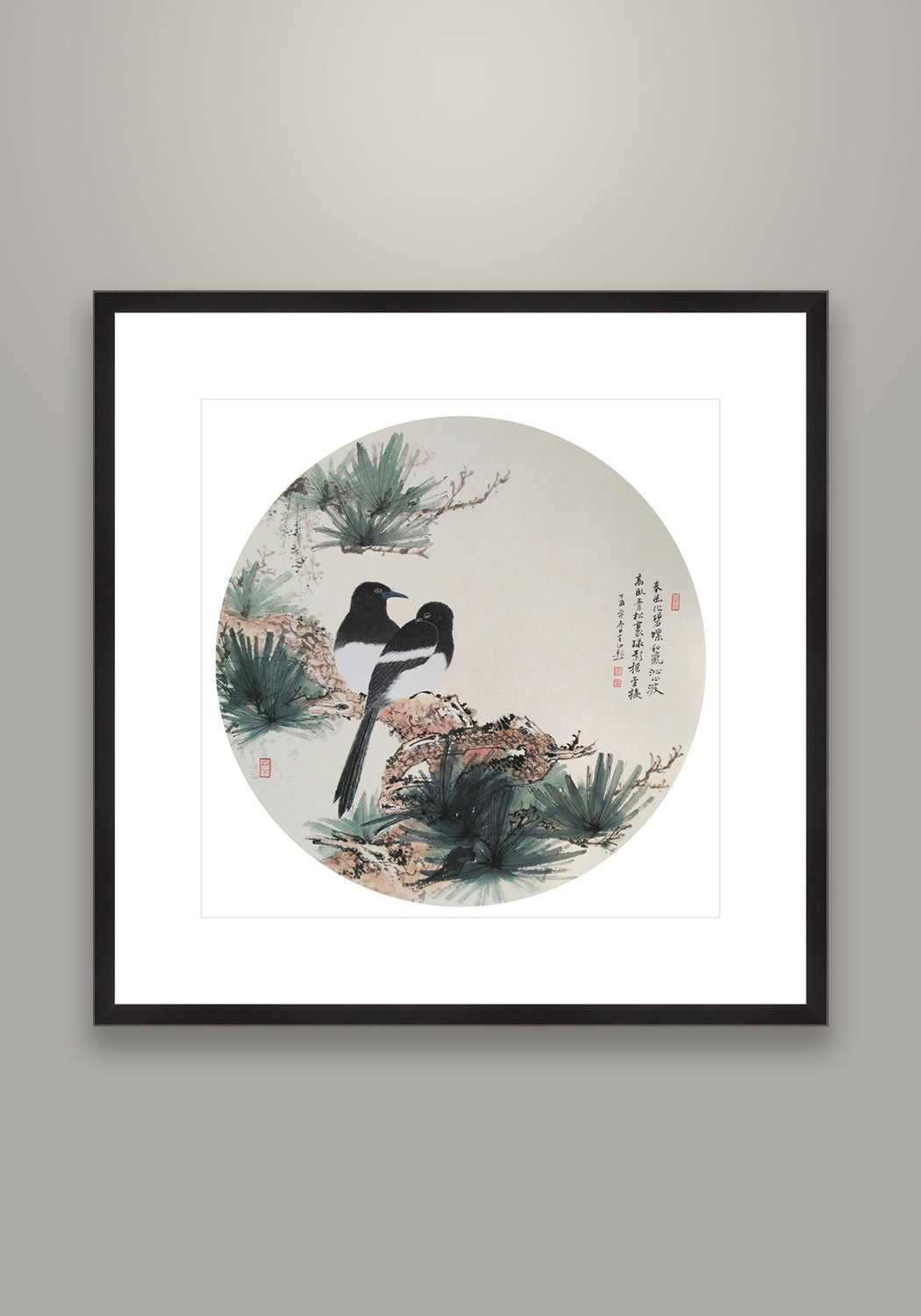 《春風化碧螺》 國畫 花鳥