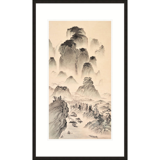 《歸》 國畫 山水