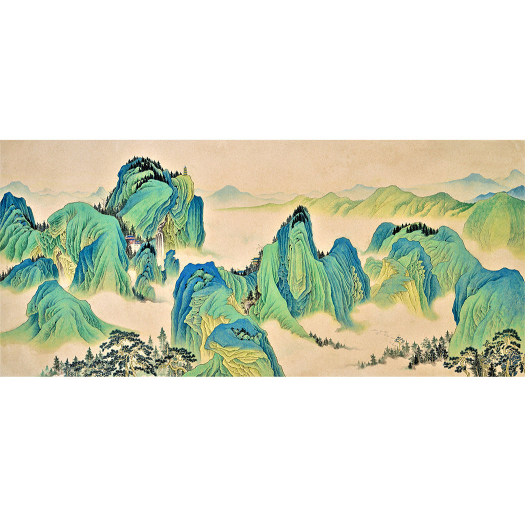 《盼望》 國畫 山水