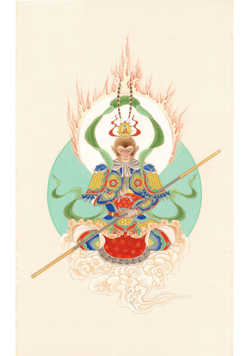 《孫悟空》 國畫 神像