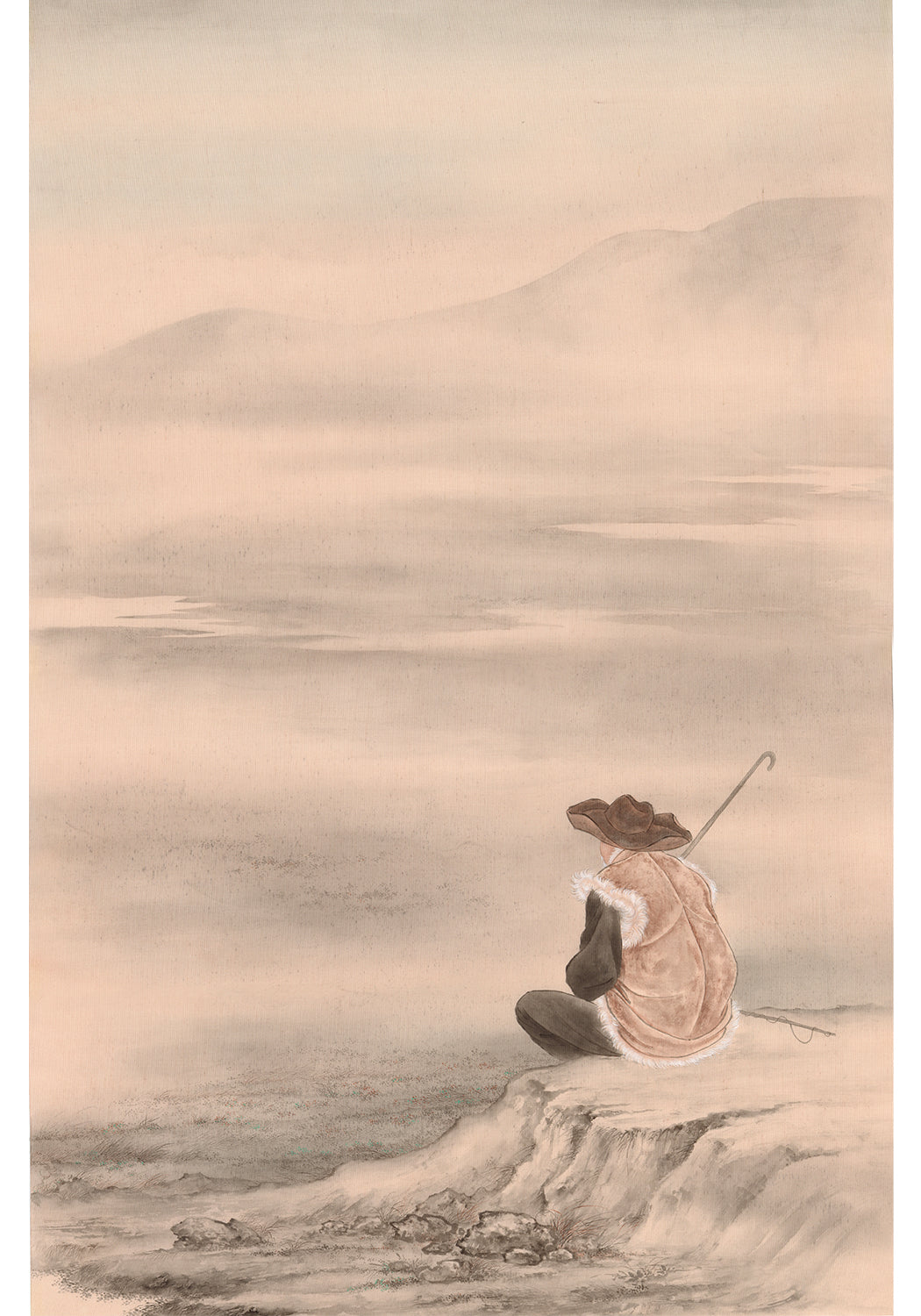 《守護》 國畫 人物