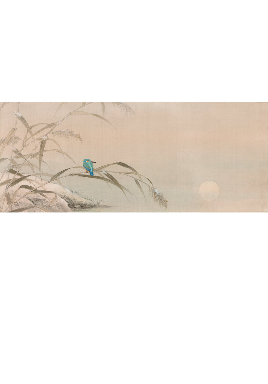 《瀘汀夜月》 國畫 花鳥