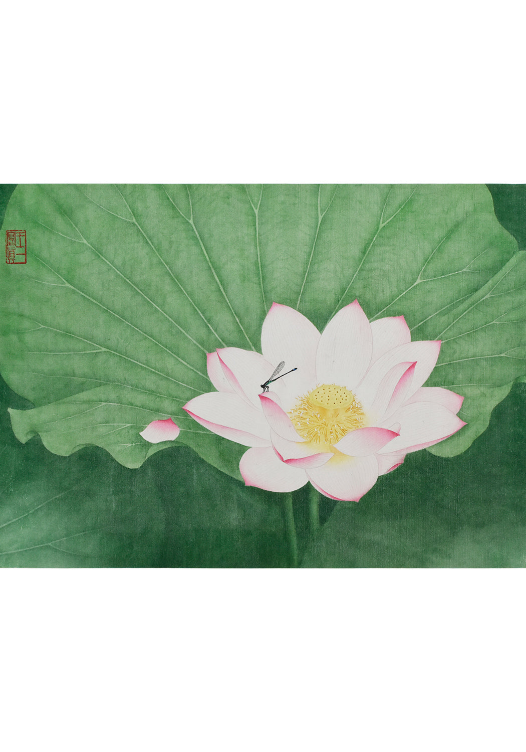 《蜓》 國畫 花鳥