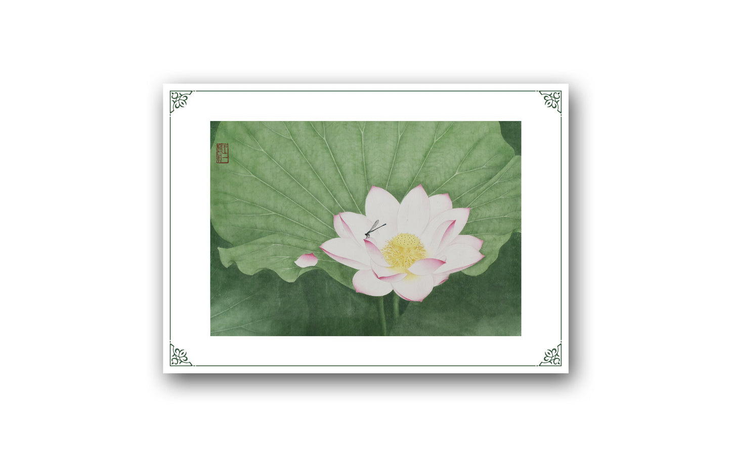 《蜓》藝術賀卡 帶信封 6入