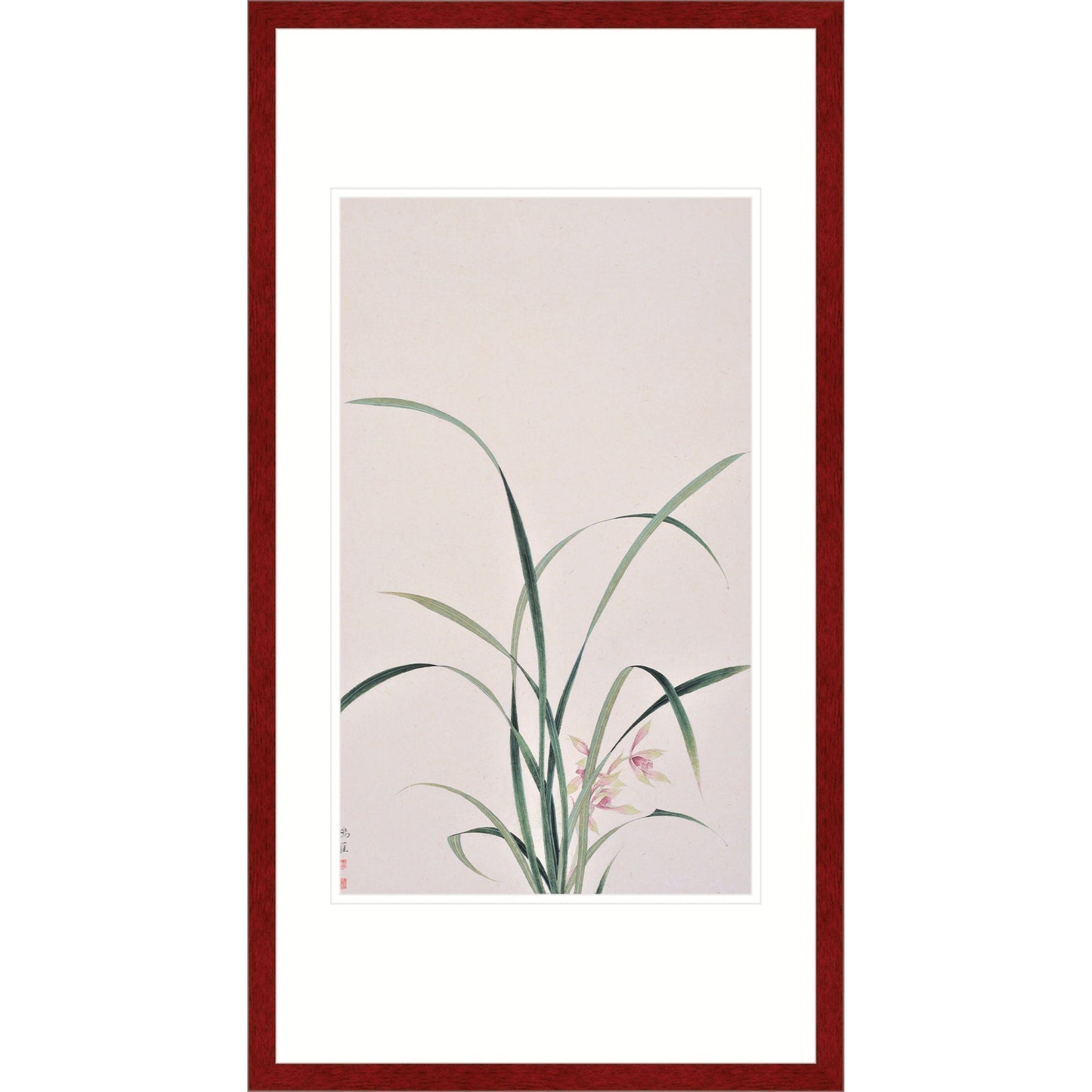 《蘭》國畫 花鳥