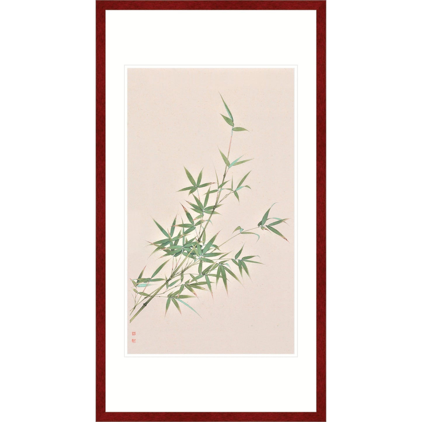 《晴竹图》 國畫 花鳥