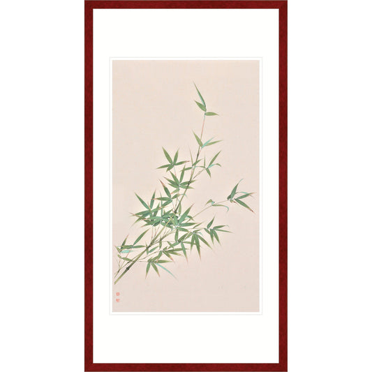 《晴竹图》 國畫 花鳥